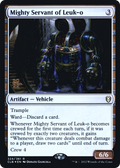 Mighty Servant of Leuk-o (PRE-324) - Battle for Baldur's Gate Promos Foil
