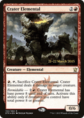 Crater Elemental (PRE-132) - Dragons of Tarkir Promos Foil
