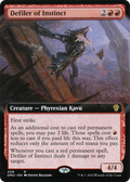 Defiler of Instinct (Extended Art) (DMU-406) - Dominaria United: (Extended Art) Foil