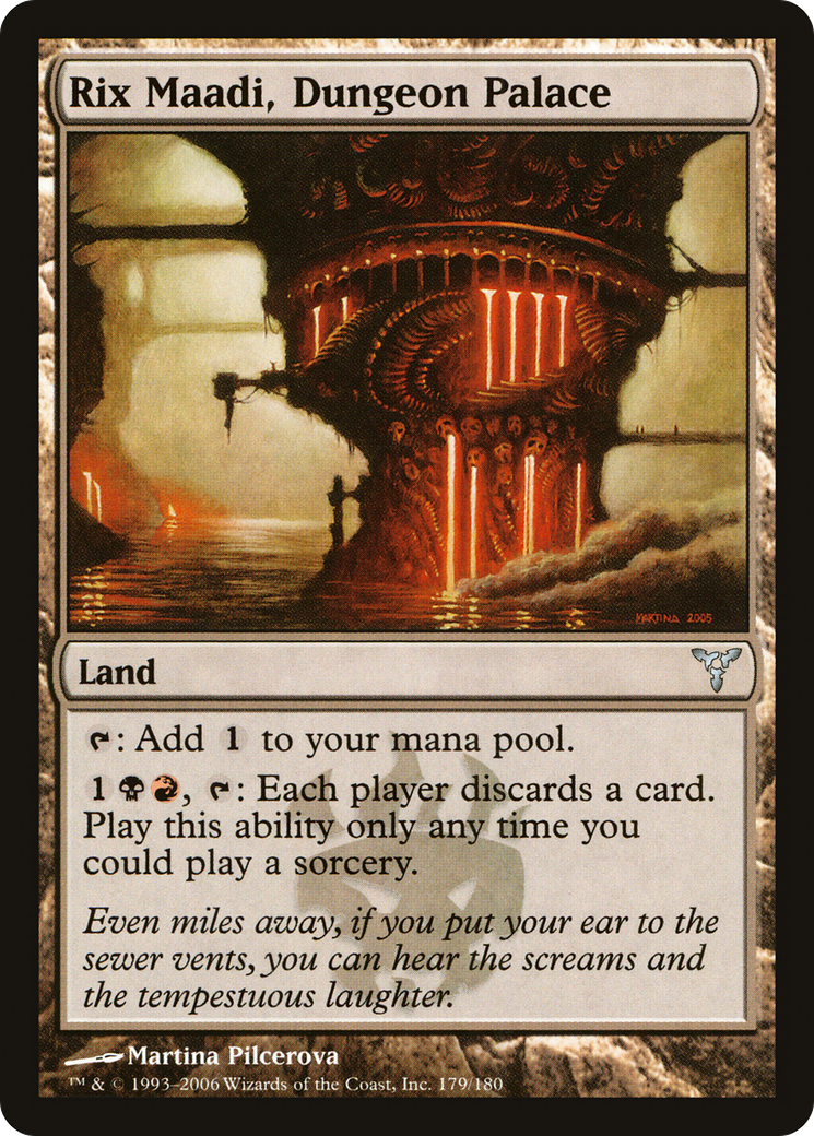 Rix Maadi, Dungeon Palace (DIS-) - Dissension Foil