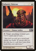 Infantry Veteran (M11-018) - Magic 2011 Foil
