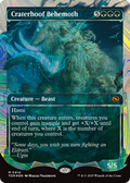 Craterhoof Behemoth (Showcase) (Halo Foil) (TDM-414) - Tarkir: Dragonstorm: (Showcase) Foil