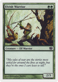 Elvish Warrior (9ED-240) - 9th Edition