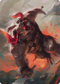 Furious Bellow // Furious Bellow (ADMU-031) - Dominaria United Art Series (Borderless)