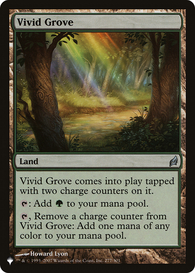 Vivid Grove (LIST-277) - The List