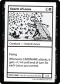 Swarm of Locus (No PW Symbol) (CMB1-) - Mystery Booster Playtest Cards 2021