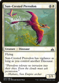 Sun-Crested Pterodon (RIX-027) - Rivals of Ixalan Foil