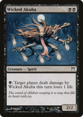 Wicked Akuba (CHK-150) - Champions of Kamigawa Foil
