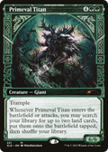 Primeval Titan (221) (SLD-221) - Secret Lair Drop: (Showcase) Foil