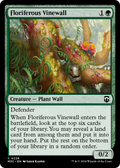 Floriferous Vinewall (M3C-228) - Modern Horizons 3 Commander