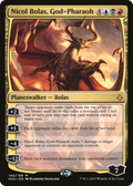 Nicol Bolas, God-Pharaoh (PPSTX-140) - Hour of Devastation Promos