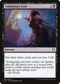 Ambition's Cost (C17-095) - Commander 2017