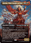Alesha, Who Laughs at Fate (Borderless) (FDN-343) - Foundations Foil