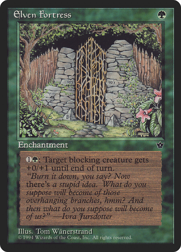 Elven Fortress (Wanerstrand) (FEM-) - Fallen Empires
