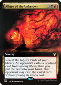Allure of the Unknown (Extended Art) (THB-332) - Theros Beyond Death: (Extended Art)