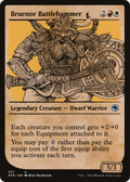 Bruenor Battlehammer (Showcase) (AFR-337) - Adventures in the Forgotten Realms: (Showcase) Foil