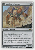 Phyrexian Colossus (8ED-309) - 8th Edition Foil