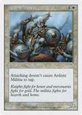 Ardent Militia (7ED-002) - 7th Edition Foil