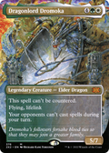 Dragonlord Dromoka (Borderless) (2X2-376) - Double Masters 2022 Foil