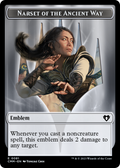 Narset of the Ancient Way Emblem (TCMM-081) - Commander Masters Tokens Foil