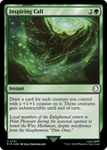 Inspiring Call (Surge Foil) (PIP-731) - Fallout Foil