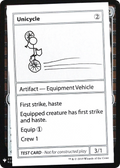 Unicycle (CMB1-) - Mystery Booster Playtest Cards 2019