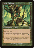 Wild Growth (Retro Frame) (DMR-352) - Dominaria Remastered Foil