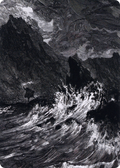 Island // Island (AMID-078) - Midnight Hunt Art Series (Borderless) Foil