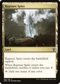 Rupture Spire (355) (CMR-355) - Commander Legends Foil