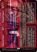 Charred Foyer // Warped Space (Borderless) (DSK-340) - Duskmourn: House of Horror
