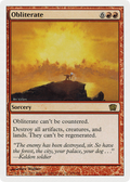Obliterate (8ED-204) - 8th Edition Foil