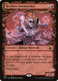Reckless Stormseeker (Showcase) (MID-294) - Innistrad: Midnight Hunt: (Showcase, Double Faced Transform)