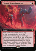 Chaotic Transformation (Extended Art) (DMU-405) - Dominaria United: (Extended Art)