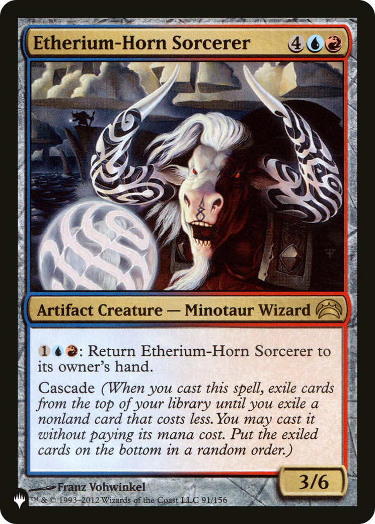 Etherium-Horn Sorcerer (LIST-91/156) - The List
