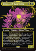 Zimone, All-Questioning (Showcase) (DSK-366) - Duskmourn: House of Horror (Borderless) Foil