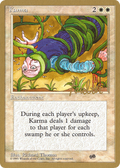 Karma - 1996 Preston Poulter (4ED) (SB) (WCD-) - Pro Tour Collector Set