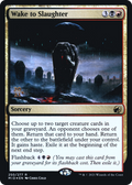 Wake to Slaughter (PRE-250) - Innistrad: Midnight Hunt Promos Foil