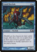 Coral Merfolk (M12-049) - Magic 2012