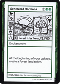 Generated Horizons (No PW Symbol) (CMB1-075) - Mystery Booster Playtest Cards 2021