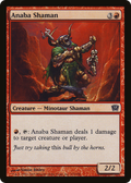 Anaba Shaman (9ED-172) - 9th Edition Foil