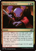 Violent Outburst (J25-746) - Foundations Jumpstart