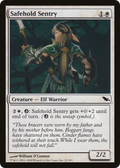 Safehold Sentry (SHM-022) - Shadowmoor Foil