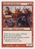 Balduvian Barbarians (9ED-174) - 9th Edition Foil