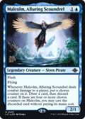 Malcolm, Alluring Scoundrel (PRE-063) - The Lost Caverns of Ixalan Promos Foil