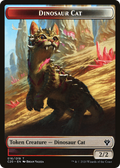 Dinosaur Cat (TC20-016) - Commander 2020 Tokens