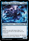 Thryx, the Sudden Storm (CMM-127) - Commander Masters Foil