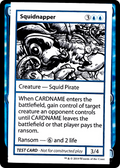 Squidnapper (No PW Symbol) (CMB1-) - Mystery Booster Playtest Cards 2021