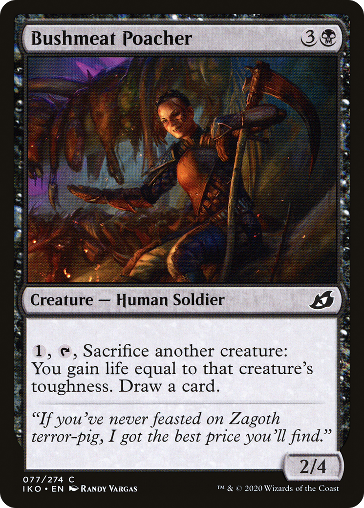 Bushmeat Poacher (IKO-077) - Ikoria: Lair of Behemoths