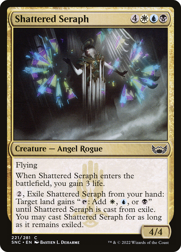 Shattered Seraph (SNC-221) - Streets of New Capenna