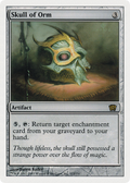 Skull of Orm (8ED-313) - 8th Edition Foil